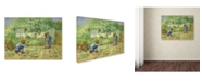 Trademark Global Vincent van Gogh 'First Steps' Canvas Art - 19" x 14" x 2"